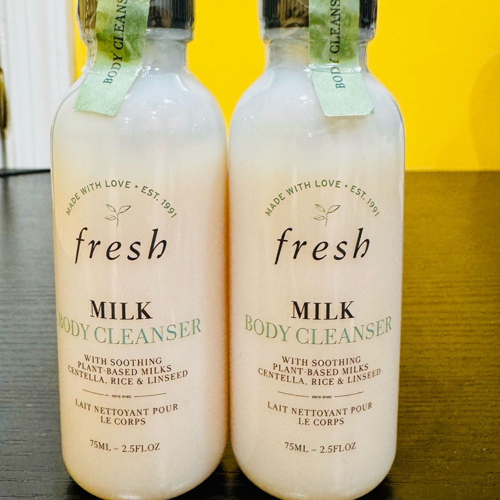 Fresh Milk Body Cleanser - Cream - set of 2
